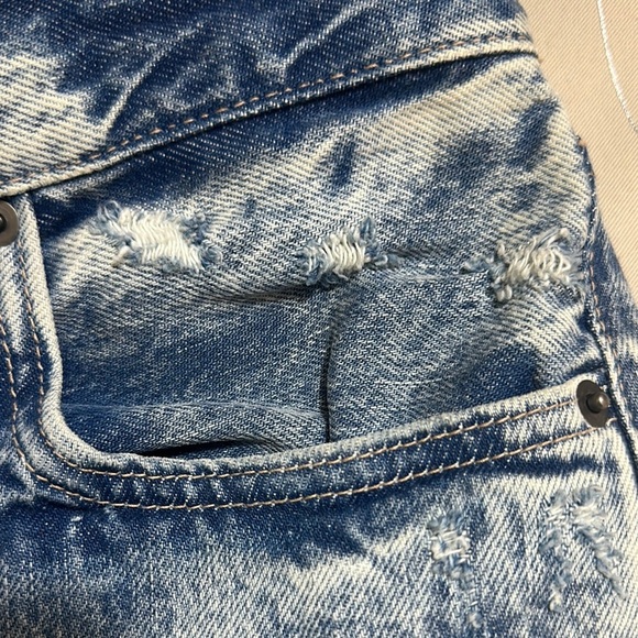 Frame Denim Blue Straight Jeans Classic Style - Picture 5 of 12